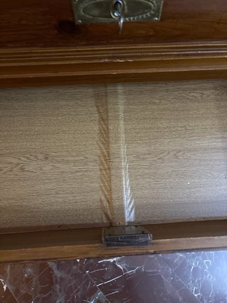 Cómoda madera maciza mármol