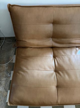 Divano letto Mati 2 posti similpelle