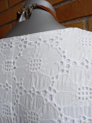 Vestido blanco Zara