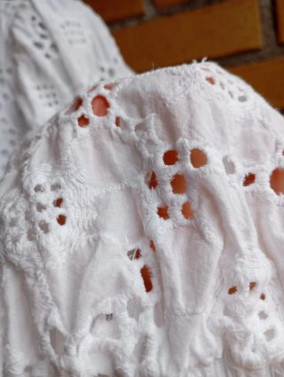 Vestido blanco Zara