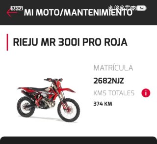 Rieju MR300I PRO Enduro Moto Nueva