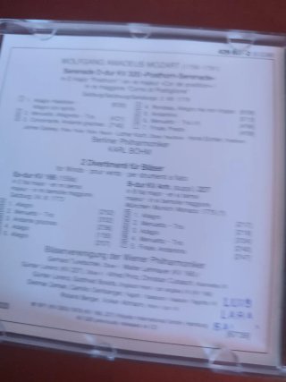 Lote 4 CDs Mozart