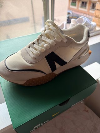 Zapatillas Lacoste LSpin Deluxe Blancas