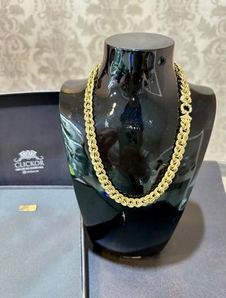 Gargantilla de oro 18k