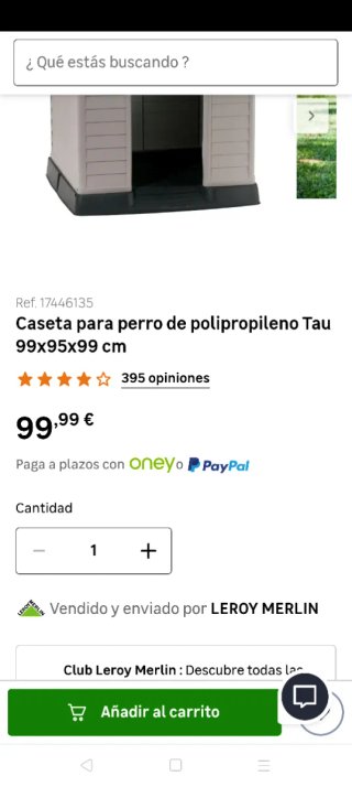 Caseta perro grande