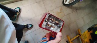 Tulipa y portabombillas Derbi Variant Top  NUEVOS!