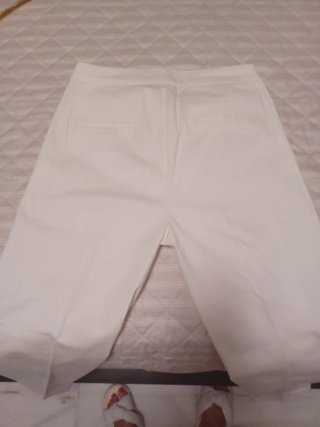 Pantalón pirata mujer blanco