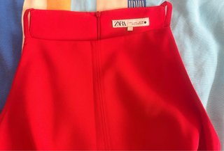 Vestido rojo Zara