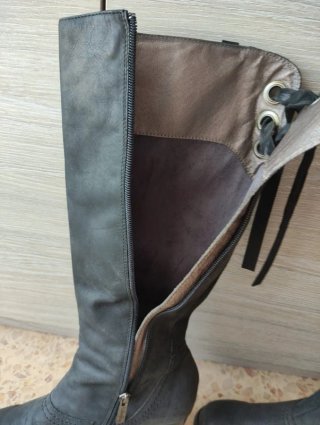 Botas altas mujer negras