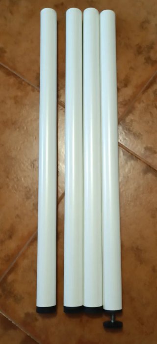 Mesa estudio blanca 100x60 Ikea Linmon nueva