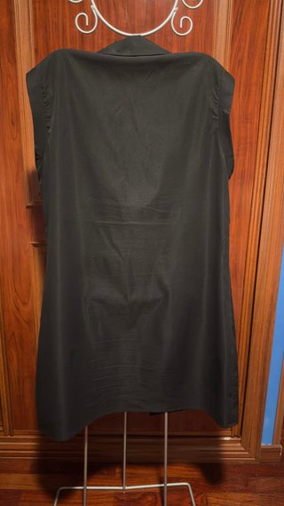 Vestido negro corto Shein cremallera