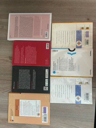 Libros 4to Eso forrados y en buen estado.