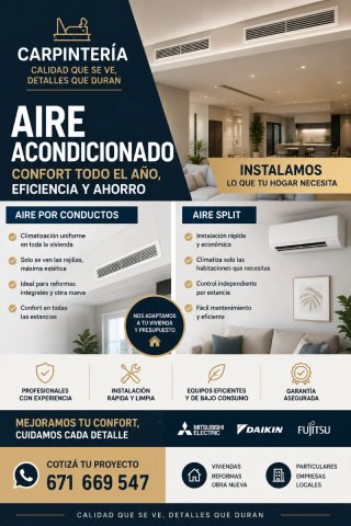 Carpintería: Puertas, Ventanas y Trabajos a Medida