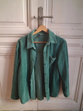 Camisa verde pana