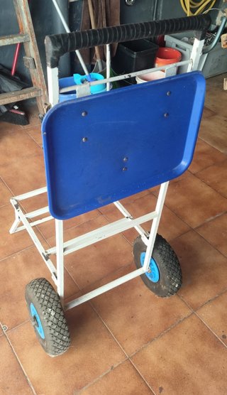 Carro de pesca plegable