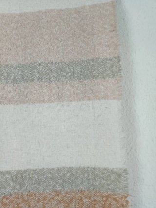 Bufanda larga Primark rayas gris rosa