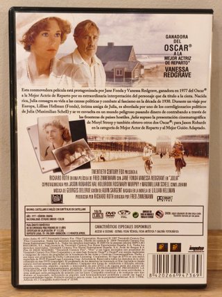 Julia DVD Jane Fonda Vanessa Redgrave