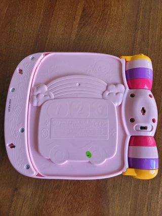 Libro interactivo musical rosa primeras canciones
