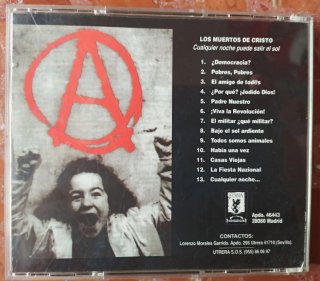 LOS MUERTOS DE CRISTO - Cualquier Noche Puede...Cd