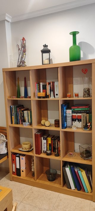 Estantería grande librería 136x182 cm. Muy robusta