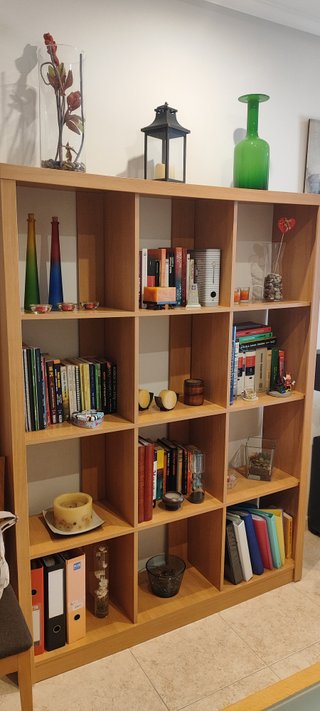Estantería grande librería 136x182 cm. Muy robusta