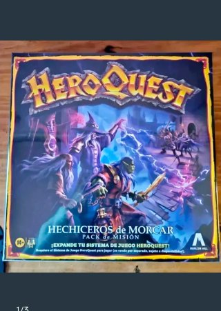 Expansion Heroquest Hechiceros de Morcar