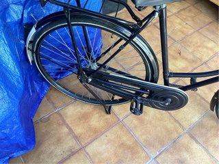 Bicicleta Holandesa Clásica Paseo Negra