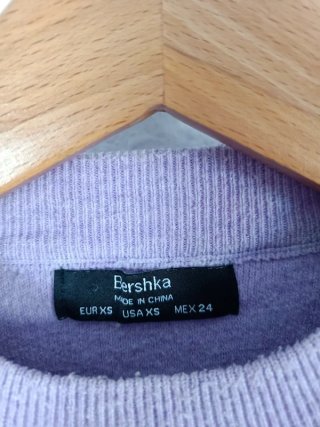 Jersey Bershka Lila Talla XS