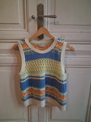 Camiseta tirantes Stradivarius multicolor Talla S