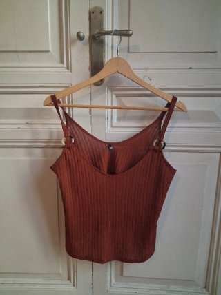 Camiseta tirantes Stradivarius multicolor Talla S
