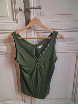 Camiseta tirantes Stradivarius multicolor Talla S