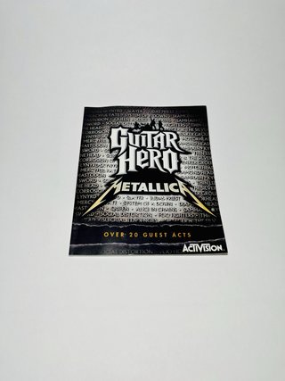 Lotto Guitar Hero PS3 Metallica + World Tour