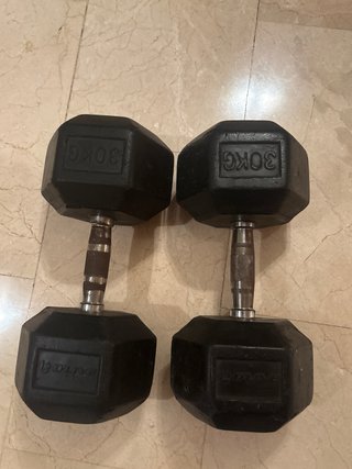 2 Mancuernas de 30kg