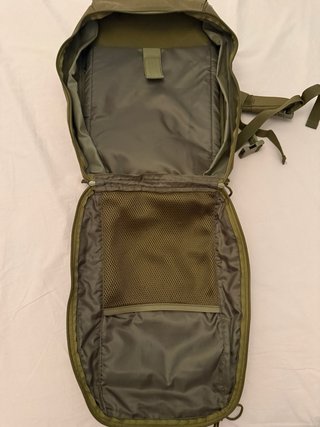 Mochila Texar 28L Ampliable Verde Militar