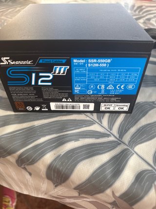 Pack MSI GTX 1050 Ti 4GB + Seasonic 550W