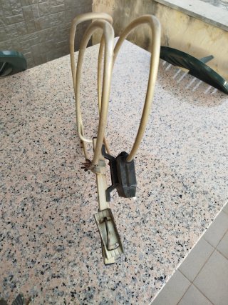 Antena TV interior con pinza