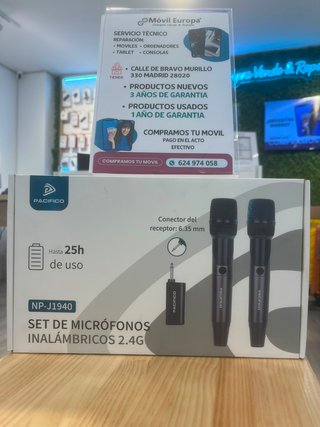 Micrófonos Inalámbricos Pacífico NP-J1940 2.4G
