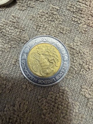 Moneda Coleccionable 20 pesos mexicanos