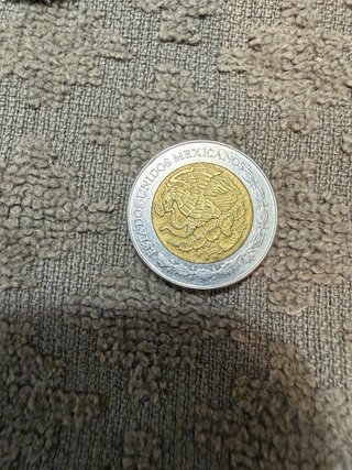 Moneda Coleccionable 20 pesos mexicanos