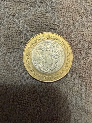 Moneda Coleccionable 20 pesos mexicanos