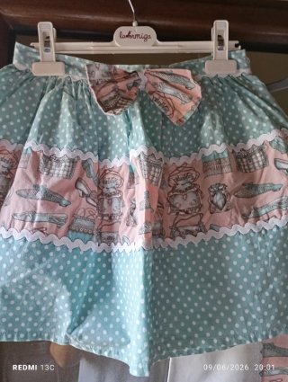 Conjunto niña vestido y falda
