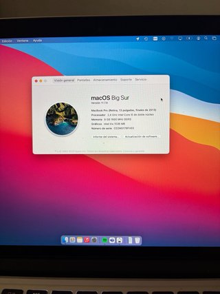 MacBook Pro Retina 13” (2013) i5 8GB SSD 128GB
