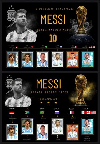 Messi Mundial 2026 Poster