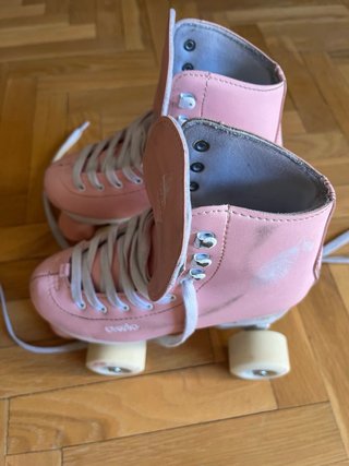 Patines rosas niña talla 34