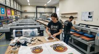 Camisetas personalizadas DTF