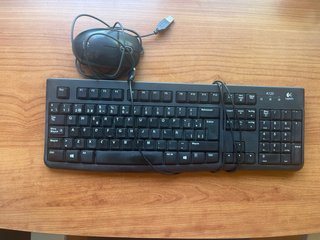 Teclado Logitech K120 USB Negro