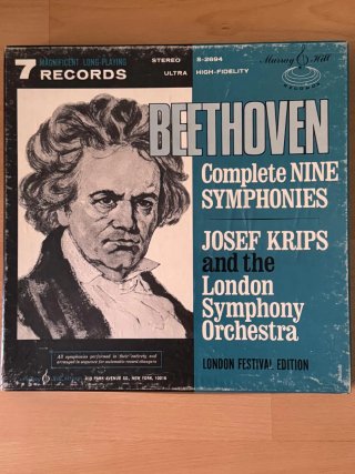 Vinilo Beethoven: 9 Sinfonías - Josef Krips