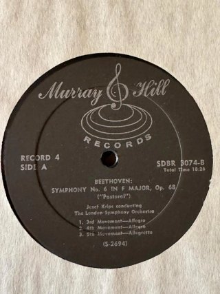 Vinilo Beethoven: 9 Sinfonías - Josef Krips