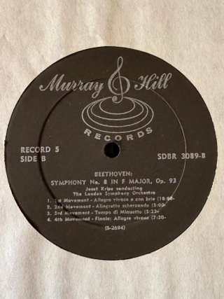 Vinilo Beethoven: 9 Sinfonías - Josef Krips