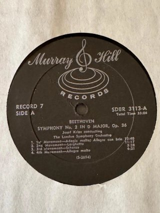 Vinilo Beethoven: 9 Sinfonías - Josef Krips